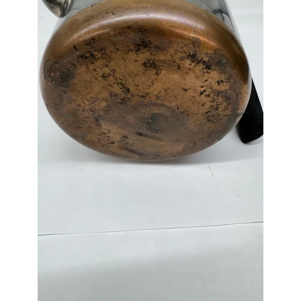 Vintage Revere Ware 1801 Percolator Coffee Pot Copper Bottom. No Basket